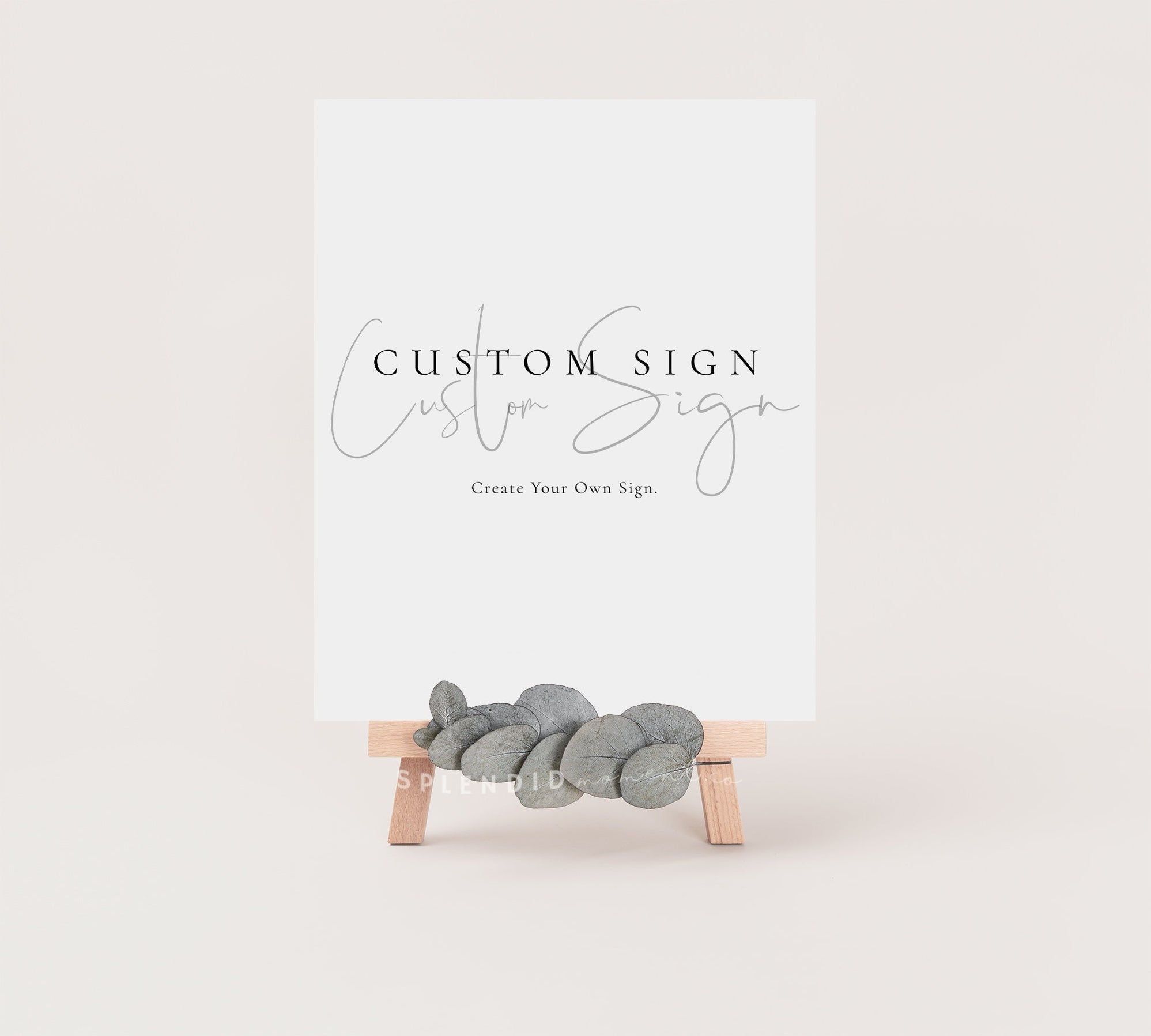 Custom Wedding Sign Template, Custom Signs for Wedding, Elegant Weddin ...
